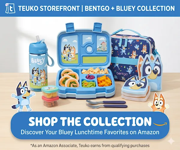 Teuko Bentgo Bluey collection Storefront Amazon