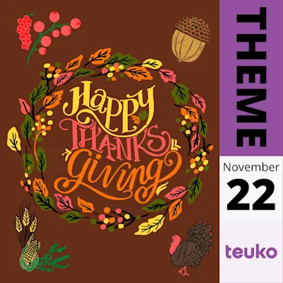 Thanksgiving Challenge